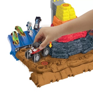HOT WHEELS MONSTER TRUCKS ARENA SMASHERS BONE SHAKER ARENA ULTIMATE CRUSH - Img 5