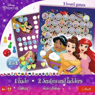 JOC DISNEY PRINCESS 2IN1 LUDO SI SERPISORI SCARI - Img 5