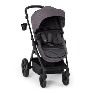 KINDERKRAFT MULTIFUNCTIONAL STROLLER A TOUR 3IN1 MINK PRO DARK GREY - Img 3