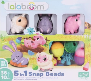 LALABOOM JOC DE DEZVOLTARE BEBE MONTESSORI 25 PIESE - Img 2