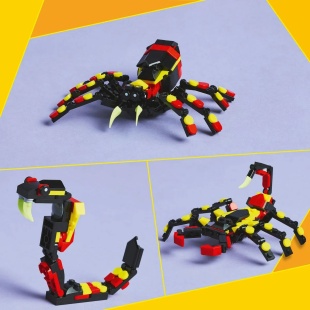 LEGO CREATOR ANIMALE SALBATICE: PAIANJEN SURPRINZATOR 31159 - Img 6