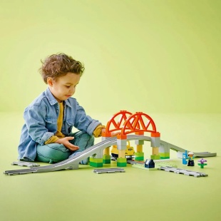 LEGO DUPLO SET DE EXTINDERE POD CU SINE DE CALE FERATA 10426 - Img 3