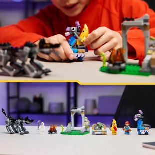 LEGO FORTNITE TABARA LUI PEELY SI SPARKPLUG 77075 - Img 3