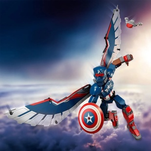 LEGO SUPER HEROES FIGURINA DE CONSTRUCTIE CAPITANUL AMERICA 76296 - Img 9