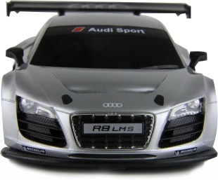 MASINA CU TELECOMANDA AUDI R8 ARGINTIU CU SCARA 1 LA 24 - Img 3