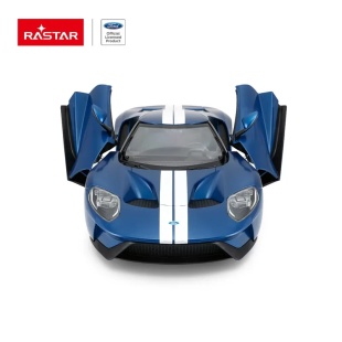 MASINA CU TELECOMANDA FORD GT ALBASTRU CU SCARA 1 LA 14 - Img 9