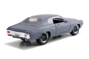MASINUTA METALICA FAST AND FURIOUS DOM S CHEVY CHEVELLE SS SCARA 1:24 - Img 4