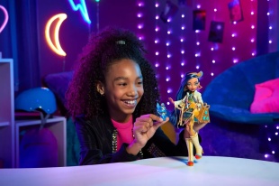 MONSTER HIGH PAPUSA CLEO DENILE CU ANIMALUT SI ACCESORII - Img 3