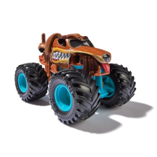MONSTER JAM RUFF CROWD MASINUTA METALICA MONSTER MUTT SCARA 1 LA 64 - Img 2