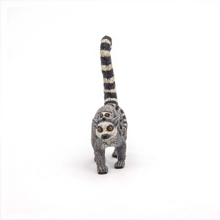 PAPO FIGURINA LEMUR CU PUI - Img 7