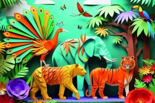PUZZLE TREFL 160 JUNGLA - Img 2