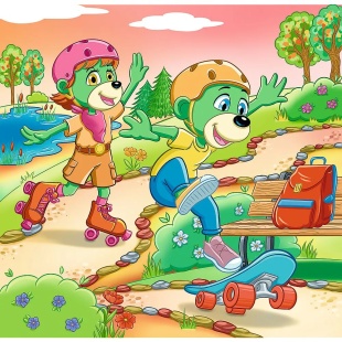 PUZZLE TREFL 3IN1 INTALNIREA FAMILIEI TREFELIK - Img 3