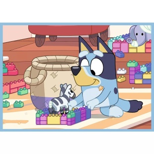 PUZZLE TREFL 4IN1 BLUEY SI LUMEA EI - Img 2