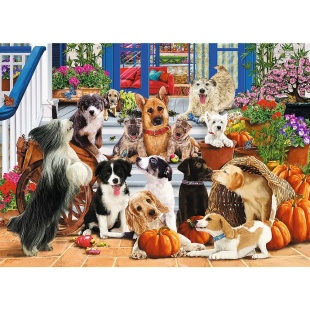 PUZZLE TREFL DIN LEMN 1000 PIESE ECHIPA DE CATEI - Img 2