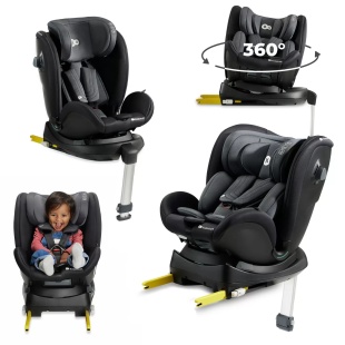 SCAUN AUTO I-SIZE, 40-125 CM, KINDERKRAFT XRIDER, BLACK - Img 10