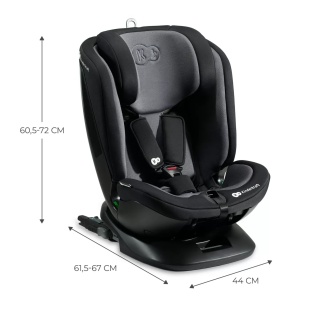 SCAUN AUTO KINDERKRAFT XPEDITION 2 I-SIZE 40-150 CM, BLACK - Img 7