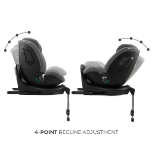 SCAUN AUTO KINDERKRAFT XRIDER 2 I-SIZE 40-150 CM GREY - Img 9