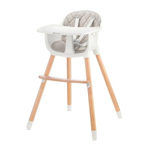 SCAUN DE MASA KINDERKRAFT SIENNA, 2 IN 1, GREY - Img 2