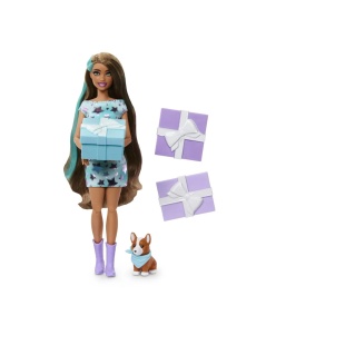 BARBIE PAPUSA PARTY UNBOXED REVEAL BRUNETA - Img 2