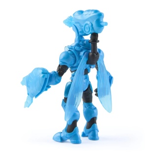 BATMAN DC EROII METAL FORCE FIGURINA BLUE BEETLE 10CM - Img 5