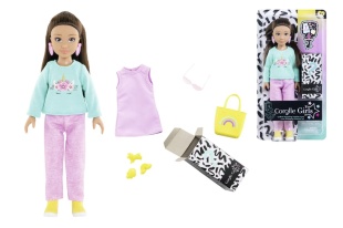 COROLLE SET CUMPARATURI SURPRIZA PAPUSA LUNA 28CM - Img 10