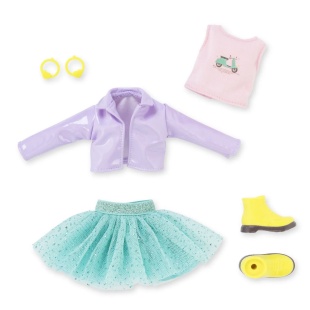 COROLLE SET SAPTAMANA MODEI LA MILANO PAPUSA LUNA 28CM - Img 8