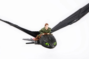 CUM SA ITI DRESEZI DRAGONUL FIGURINA DRAGON TOOTHLESS ZBURATOR CU TELECOMANDA - Img 6