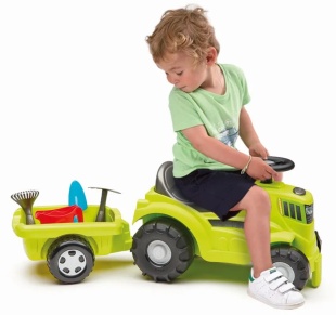 ECOIFFIER TRACTOR RIDE ON CU REMORCA 85CM - Img 3