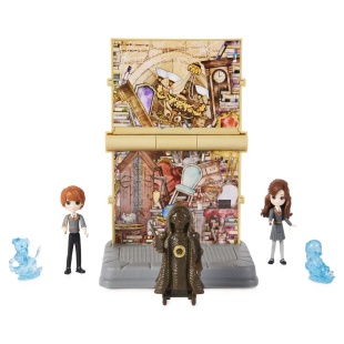 HARRY POTTER WIZARDING WORLD MAGICAL MINIS SET 2 FIGURINE RON WISLEAY SI HERMIONE GRANGER - Img 6