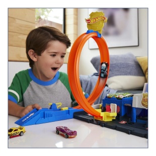 HOT WHEELS CITY SET DE JOACA SUPER STATIE DE POLITIE - Img 3