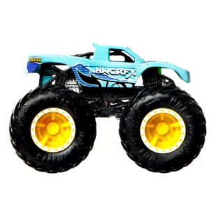 HOT WHEELS MONSTER TRUCK CAMION PODIUM CRASHER CU CULORI SCHIMBATOARE SCARA 1:64 - Img 4