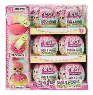L.O.L. SURPRISE! MIX&MAKE BIRTHDAY CAKE PAPUSA TOTS - Img 2