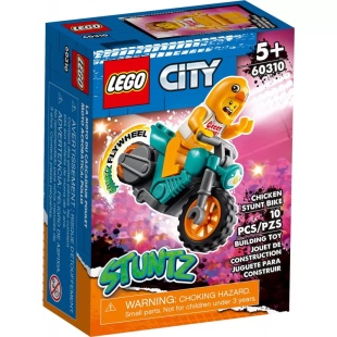 LEGO CITY MOTOCICLETA DE CASCADORII CU GAINA 60310 - Img 6
