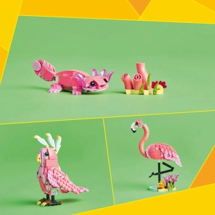 LEGO CREATOR ANIMALE SALBATICE FLAMINGO ROZ 31170 - Img 6