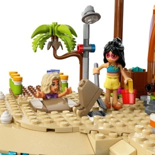LEGO FRIENDS STATIUNE DE PE LITORAL PENTRU VACANTA CU FAMILIA 42673 - Img 6