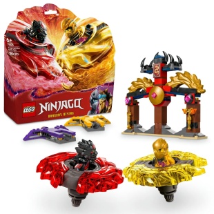LEGO NINJAGO PACHET DE LUPTA CU DRAGONI SPINJITZU 71826 - Img 9