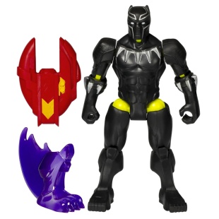 MARVEL AVENGERS MIX MASHERS FIGURINA BLACK PANTHER 12CM - Img 2