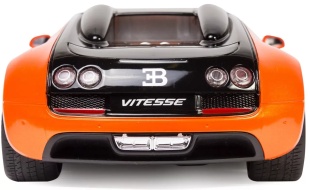 MASINA CU TELECOMANDA BUGATTI GRAND SPORT VITESSE PORTOCALIE CU SCARA 1 LA 18 - Img 7
