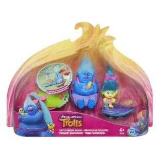 PACHET FIGURINE TROLLS PE SKATE