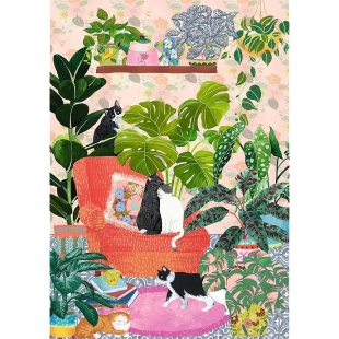 PUZZLE TREFL 1000 PREMIUM PLUS CASA DULCE CASA - Img 2