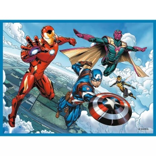 PUZZLE TREFL 2IN1 MEMO AVENGERS EROII IN ACTIUNE - Img 2