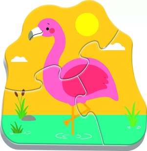 PUZZLE TREFL BABY CLASIC ANIMALE SAFARI 8 PIESE - Img 6