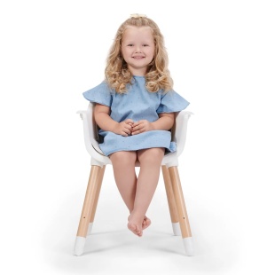SCAUN DE MASA KINDERKRAFT SIENNA, 2 IN 1, GREY - Img 3