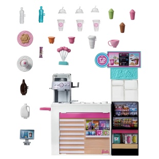 BARBIE SET CAFENEA CU 20 DE ACCESORII - Img 6