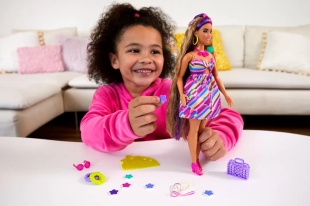 BARBIE TOTALLY HAIR PAPUSA BARBIE SATENA - Img 4