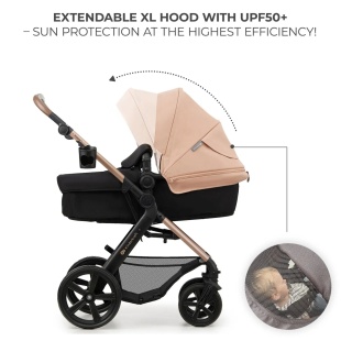 CARUCIOR MULTIFUNCTIONAL KINDERKRAFT MOOV 2 EVA 4IN1 SAND BEIGE - Img 12