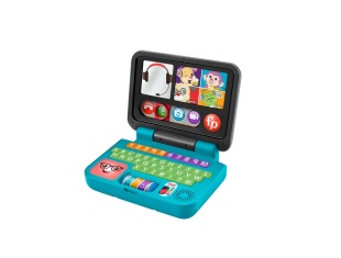 FISHER PRICE LAUGH&LEARN LAPTOP INTERACTIV IN LIMBA ROMANA - Img 6