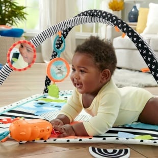 FISHER PRICE SALTEA MUZICALA 3 IN 1 CU CENTRU DE ACTIVITATI - Img 4