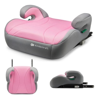 INALTATOR AUTO KINDERKRAFT BOOST, I-SIZE 135-150 CM, ROSE PINK - Img 2