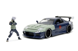 JADA MASINUTA METALICA NARUTO 1995 MAZDA RX 7 1:24 - Img 2